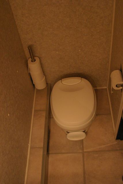 Restroom toilet